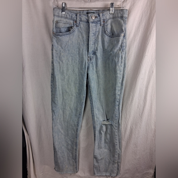 wild fable Denim - Wild Fable Womens Size 8 Light Blue High Rise Skinny Jeans